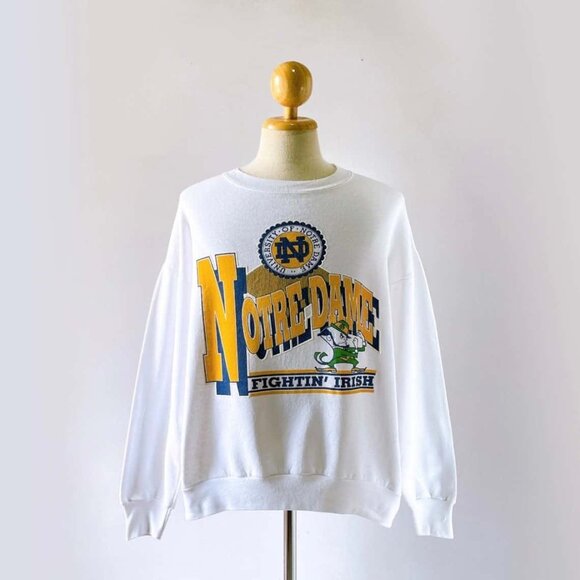 90s Notre Dame Fighting Irish Sweatshirt - Picture 1 of 3